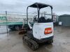 2021 Bobcat E17 Mini Excavator c/w 3 x Buckets - 9