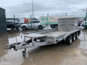 Ifor Williams GX126-3 Tri Axle Plant Trailer c/w Ramp