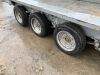 Ifor Williams GX126-3 Tri Axle Plant Trailer c/w Ramp - 12