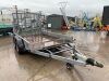 UNRESERVED Indespension 10 x 6 Twin Axle 3.5T Plant Trailer c/w Ramp - 7