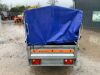 UNRESERVED Temared 7 x 4 Single Axle Enclosed Tarp Trailer c/w Cover - 4