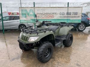 UNRESERVED Artic Cat 700 4X4 Diesel Automatic Quad c/w Winch