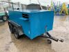 Blue 8 x 4 Twin Axle Box Trailer - 7