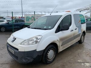 UNRESERVED 2012 Peugeot Partner 850 SL1 Van