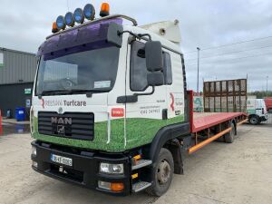 UNRESERVED 2006 MAN TGL 12.220 Beavertail Plant Truck