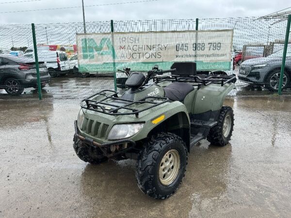 UNRESERVED 2013 Artic Cat 700 4WD Diesel Automatic Quad c/w Winch (Road Registered)