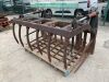 Heavy Duty Hydraulic Dung Grab c/w Euro Brackets - 2