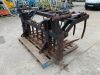 Heavy Duty Hydraulic Dung Grab c/w Euro Brackets - 6