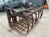 Heavy Duty Hydraulic Dung Grab c/w Euro Brackets - 8