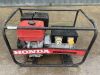 UNRESERVED Honda 9HP 5.5KVA Site Generator