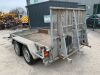 UNRESERVED Ifor Williams GP106G Twin Axle 3.5T Plant Trailer - 3