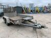 UNRESERVED Ifor Williams GP106G Twin Axle 3.5T Plant Trailer - 7