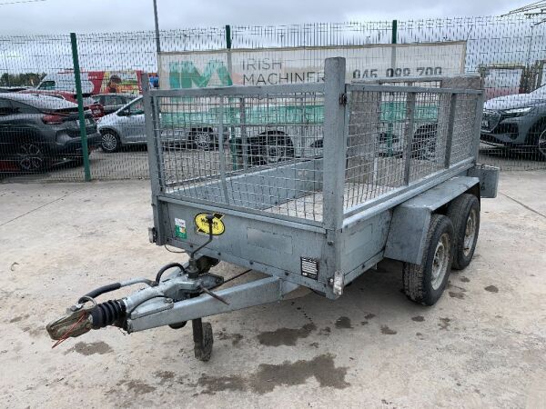 UNRESERVED Murphy 8x4 Twin Axle Mesh Sided Trailer