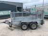 UNRESERVED Murphy 8x4 Twin Axle Mesh Sided Trailer - 2