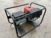 UNRESERVED Honda 9HP 5.5KVA Site Generator - 6