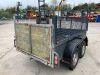 8x4 Twin Axle Mesh Sided Trailer - 5