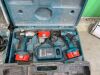 UNRESERVED Job Lot Of Tools To Include: Makita Grinder, Makita Cordless Drill Set, Agatec Laser - Level, Hitachi Cordless Drill & More - 7