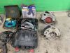 UNRESERVED Job Lot Of Tools: 3 x SKillsaws, Black & Decker Router, Hammer Drills, Welder & More - 2