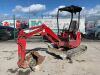 Yanmar Global VIO15 Zero Tail 1.5T Excavator c/w 3 x Buckets