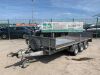 UNRESERVED Ifor Williams LM146G Tri Axle Dropside Trailer