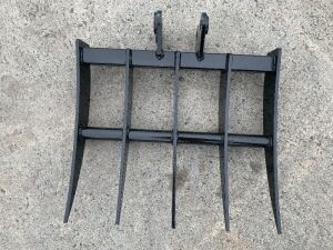 UNRESERVED NEW/UNUSED MIVA Excavator Landscaping Rake