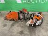 1 x Stihl TS410 Petrol Consaw & 1 x Stihl TS510 Consaw