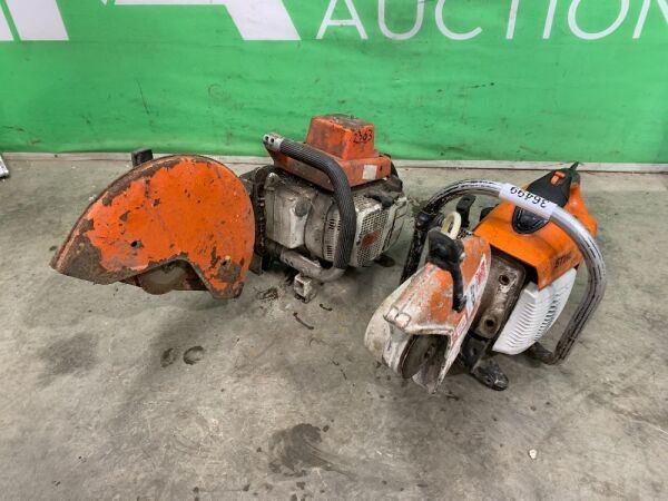 1 x Stihl TS410 Petrol Consaw & 1 x Stihl TS510 Consaw