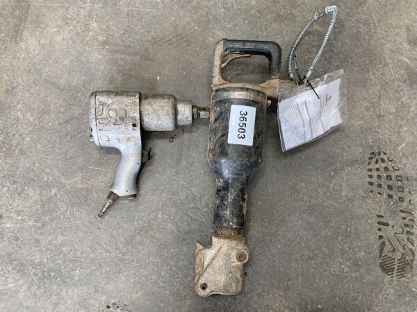 UNRESERVED Air Rock Hammer & Air 3/4" Gun