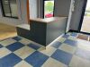 Selection of Wooden & Chequered Top Service Desks (Located Off-Site) - 3