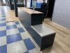 Selection of Wooden & Chequered Top Service Desks (Located Off-Site) - 7