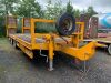 2001 Dooley Bros Twin Axle 16T Drag Trailer c/w Flipe Toe Ramps - 2