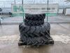 UNRESERVED Set Of New BKT Agri Tyres & Rims - 2 x 8-18 & 2 x 13.6-28