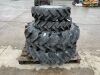 UNRESERVED Set Of New BKT Agri Tyres & Rims - 2 x 8-18 & 2 x 13.6-28 - 3