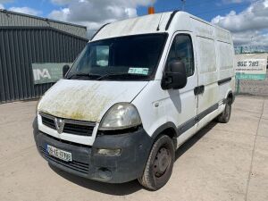 UNRESERVED 2009 Vauxhall Movano Van