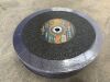 UNUSED 25 x 14" Chopsaw Discs For Metal - 2