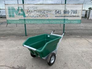 NEW/UNUSED Portable Pedestrian Tipping Wheel Barrow