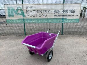 NEW/UNUSED Portable Pedestrian Tipping Wheel Barrow