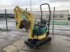 UNRESERVED 2005 Yanmar SV08 Micro Excavator c/w 3 x Buckets, Piped & Blade - 2