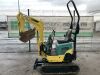 UNRESERVED 2005 Yanmar SV08 Micro Excavator c/w 3 x Buckets, Piped & Blade - 3