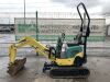 UNRESERVED 2005 Yanmar SV08 Micro Excavator c/w 3 x Buckets, Piped & Blade - 4