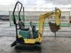 UNRESERVED 2005 Yanmar SV08 Micro Excavator c/w 3 x Buckets, Piped & Blade - 5