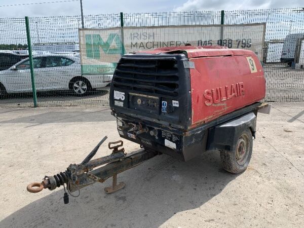 UNRESERVED Sullair 65K Fast Tow Diesel Air Compressor