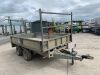 UNRESERVED Ifor Williams LM105G Twin Axle Dropside Builders Trailer - 7