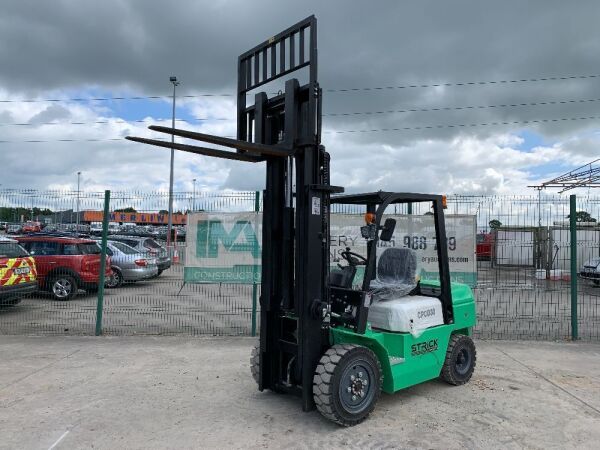 2023 Strickworth SW30 3T Diesel Forklift c/w Side Shift