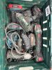 Box Of Tools, Impact Gun & Angle Grinder - 2