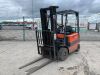 UNRESERVED 2001 Toyota FBMF 20 2 Ton Electric Forklift