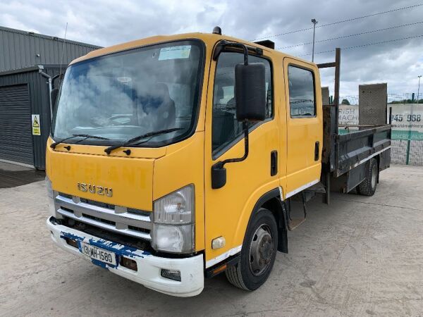 2013 Isuzu Dropside 7.5T Crewcab