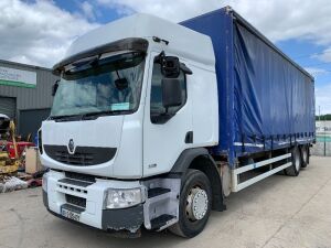 2016 Renault 320 Rigid Curtainside Truck c/w Tail Lift