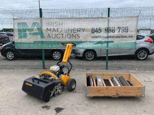 UNRESERVED UNUSED Infinicut Petrol Scarifier Unit c/w Attachments