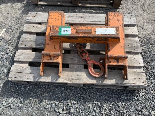 DRE 5T Forklift Attachment c/w Hook